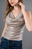 Imagen de Blusa Cuello Bobo Brillo