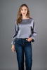 Imagen de Blusa En Satin, Manga Larga     (Exclusiva Pagina)