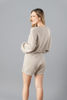 Imagen de Set Short Blusa Tejida      (Exclusivo Pagina)