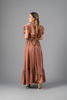 Imagen de Maxi Dress En Satin Vuelo Mangas     (Exclusivo Pagina)