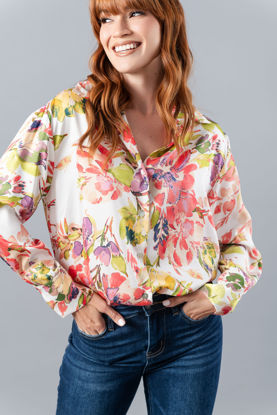 Imagen de Blusa Camisera Estampada      (Exclusiva Pagina)