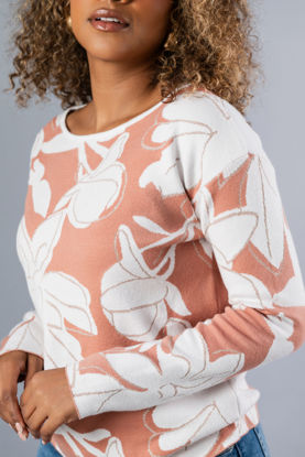 Imagen de Blusa Sweater Estampada.   (Exclusivo Pagina)