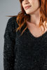 Imagen de Sweater Cuello V Brillo