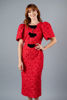 Imagen de Vestido Lapiz, Detalle Lazos     (Exclusivo Pagina)