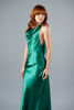 Imagen de Maxi Dress Halter, En Satin, Cuello Bobo