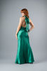 Imagen de Maxi Dress Halter, En Satin, Cuello Bobo