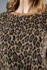 Imagen de Blusa Animal Print, Mangas Blancas