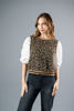 Imagen de Blusa Animal Print, Mangas Blancas