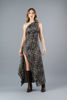 Imagen de Vestido Un Hombro En Animal Print