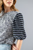 Imagen de Blusa Mangas Rayas      (Exclusiva Pagina)