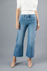 Imagen de Straight High Rise Crop Denim