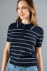 Imagen de Blusa Rayas Estilo Polo