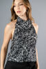 Imagen de Blusa Halter Animal Print En Seda