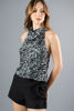 Imagen de Blusa Halter Animal Print En Seda