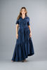Imagen de Vestido Camisero Tapas Bolsillo, Falda Asimetrica (Exclusivo Pagina)
