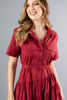 Imagen de Vestido Camisero Tapas Bolsillo, Falda Asimetrica (Exclusivo Pagina)