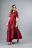 Imagen de Vestido Camisero Tapas Bolsillo, Falda Asimetrica (Exclusivo Pagina)