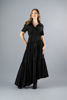 Imagen de Vestido Camisero Tapas Bolsillo, Falda Asimetrica (Exclusivo Pagina)