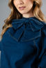 Imagen de Blusa Denim, Lazo Cuello