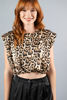 Imagen de Set Pantalon En Satin Blusa En Animal Print