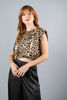 Imagen de Set Pantalon En Satin Blusa En Animal Print