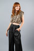 Imagen de Set Pantalon En Satin Blusa En Animal Print