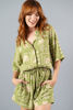 Imagen de Set Short En Lino Estampado    (Exclusivo Pagina)