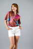 Imagen de Blusa En Rayon, Mangas Balloon   (Exclusiva Pagina)