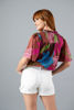 Imagen de Blusa En Rayon, Mangas Balloon   (Exclusiva Pagina)