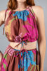Imagen de Set Falda Y Crop Top En Rayon    ( Exclusiva Pagina)