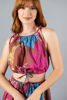 Imagen de Set Falda Y Crop Top En Rayon