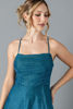 Imagen de Maxi Dress Brillo, Espalda Descubierta, Falda Amplia  (Exclusivo de Pagina)