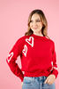 Imagen de Sweater Corazones Cuello Redondo