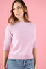 Imagen de Blusa Tejida Detalle Boton Brillo   (Exclusiva Pagina )