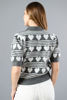 Imagen de Sweater Cuello Alto Print Corazones ( Exclusivo pagina )