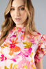 Imagen de Blusa Estampada Cuello Alto   (Exclusiva Pagina)