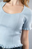 Imagen de Blusa Tejida Cuello  Cuadrado    (Exclusiva Pagina)