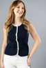 Imagen de Blusa Tejida Con Botones Sin Mangas    ( Exclusiva Pagina )