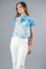 Imagen de Blusa Estampada Cuello Alto       (Exclusiva Pagina)
