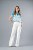 Imagen de Blusa Estampada Cuello Alto       (Exclusiva Pagina)