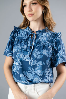 Imagen de Blusa Estampada Manga Corta     (Exclusiva Pagina)
