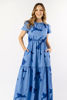 Imagen de Vestido Largo Estampado Detalle Espalda   ( Exclusivo Pagina)