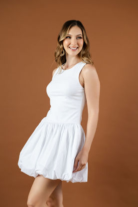 Imagen de Vestido Casual Falda Balloon (Exclusivo Pagina)