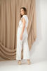 Imagen de Jumpsuit Rayas, Cuello Botones, Hombreras    ( Exclusivo Pagina)