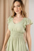 Imagen de Vestido Cuello V falda Corta   (Exclusivo Pagina)