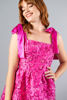 Imagen de Vestido En Jacquard Tirantes Lazo Satin   (Exclusivo Pagina)
