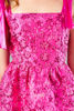 Imagen de Vestido En Jacquard Tirantes Lazo Satin   (Exclusivo Pagina)