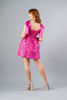 Imagen de Vestido En Jacquard Tirantes Lazo Satin   (Exclusivo Pagina)