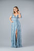 Imagen de Maxi Dress Detalle Floral Con Brillo.      (Exclusivo Pagina)