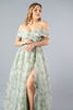 Imagen de Maxi Dress En Organza Off Shoulder     (Exclusivo Pagina)